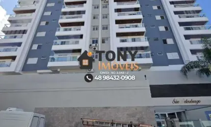 Apartamento de 2 dormitórios com suíte e 2 vagas em barreiros - são josé. - ap1662