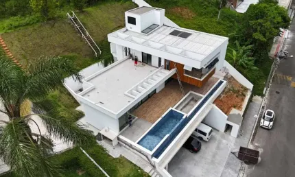 INCRIVEL CASA COM 4 SUITE NO BOSQUE DAS MANSOES  - CA1673