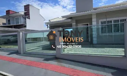 Casa de 3 dormitórios sendo1suíte à venda em forquilhas - são josé - sc - ca1676