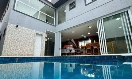 Casa com 5 dormitórios, 520 m² - venda por R$ 4.300.000 ou aluguel por R$ 15.000/mês - Cond Aruã Eco Park Lagos - Mogi das Cruzes/SP