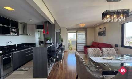 Apartamento para Venda - 86.35m², 2 dormitórios, sendo 1 suites, 2 vagas - Nossa Senhora de Lourdes