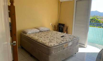 Apartamento para Venda em Mongaguá, Balneario Itaguaí, 1 dormitório, 1 banheiro, 2 vagas