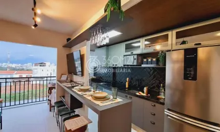 Apartamento para venda em santo andré, jardim cristiane, 2 dormitórios, 1 suíte, 2 banheiros, 1 vaga