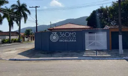 Casa para Venda em Itanhaém, Campos Elíseos, 2 dormitórios, 1 suíte, 2 banheiros, 2 vagas