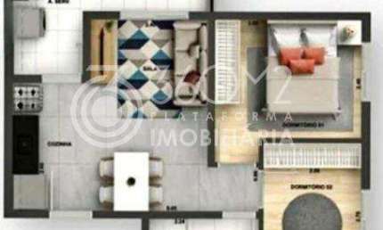Apartamento para Venda em São Paulo, Jardim Santa Emília, 2 dormitórios, 1 banheiro