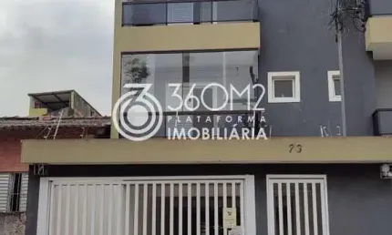 Apartamento sem condomínio para venda em santo andré, vila aquilino, 2 dormitórios, 1 suíte, 2 banheiros, 1 vaga