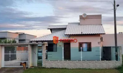 Casa com 2 dormitórios à venda por R$ 450.000,00 - Nova Divinéia - Araranguá/SC