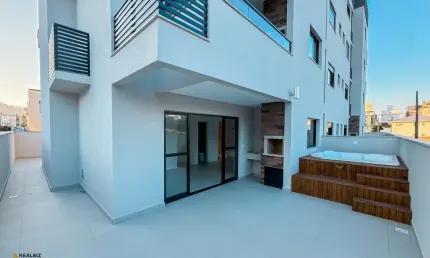 Apartamento com 2 quartos à venda na das paineiras, 374, praia de palmas, governador celso ramos por r$ 989.000