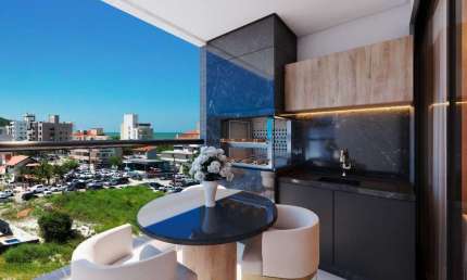 Apartamento com 1 quarto à venda na Palmeiras, 75, Praia Grande, Governador Celso Ramos por R$ 528.000