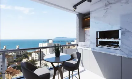 Apartamento com 3 quartos à venda na Das Begônias, 43, Praia de Palmas, Governador Celso Ramos por R$ 1.097.000