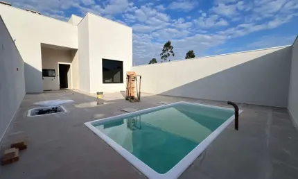 Casa em condomínio fechado com 2 quartos à venda na Maria Veronica Porto, 90, Areias de Baixo, Governador Celso Ramos por R$ 469.000