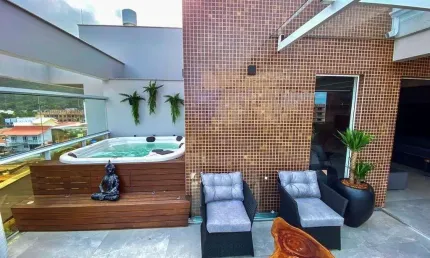 Cobertura com 3 quartos à venda na dos Flamboyants, 127, Praia de Palmas, Governador Celso Ramos por R$ 2.697.000