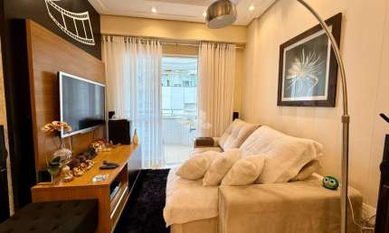 APARTAMENTO MOBILIADO COM 2 QUARTOS SENDO 1 SUÍTE E SACADA COM CHURRASQUEIRA EM ITACORUBI FLORIANÓPOLIS