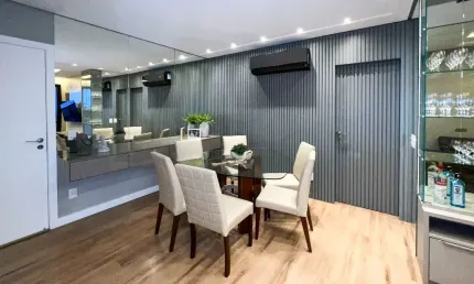 Apartamento mobiliado à venda no Itacorubi com 3 quartos (1 suíte) e escritório