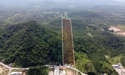 Terreno à venda na estrada josé alves, jaguaruna, itapoá por r$ 20.000.000