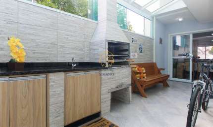 Casa em condomínio fechado com 3 quartos à venda na Rua Marco Polo, 336, Bairro Alto, Curitiba por R$ 649.000