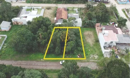 Terreno à venda na 2670, 584, balneário londrina, itapoá por r$ 120.000