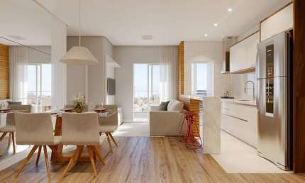 Apartamento com 2 quartos à venda na Rua Diógenes do Brasil Lobato, 657, Tingui, Curitiba por R$ 593.662
