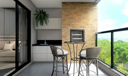 Apartamento com 3 quartos à venda na Rua Francisco Balchak, 153, Boa Vista, Curitiba por R$ 713.665