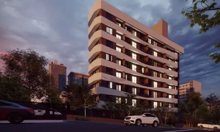 Apartamento com 2 quartos à venda na rua bororós, 1388, portão, curitiba por r$ 504.588