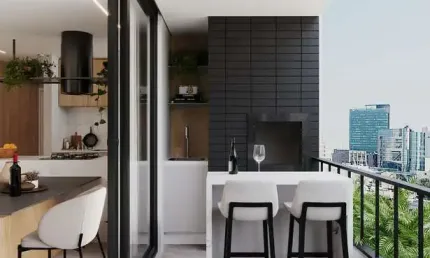 Apartamento com 2 quartos à venda na avenida paraná, 1241, cabral, curitiba por r$ 890.469