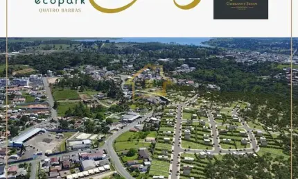 Terreno à venda na Rua Pedro Câmbio Cortiano, 325, Jardim Orestes Thá, Quatro Barras