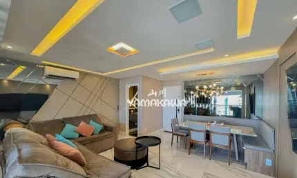 Apartamento com 3 dormitórios à venda, 123 m² por r$ 2.120.000,00 - tatuapé - são paulo/sp