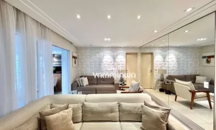 Apartamento com 3 dormitórios à venda, 137 m² por R$ 1.700.000,00 - Jardim Anália Franco - São Paulo/SP
