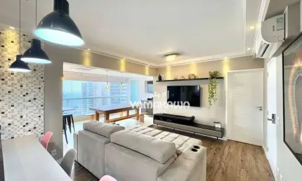 Apartamento com 3 dormitórios à venda, 127 m² por r$ 2.120.000,00 - tatuapé - são paulo/sp