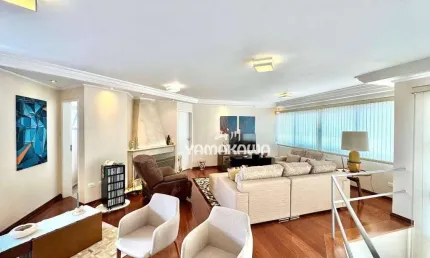 Apartamento duplex com 4 dormitórios à venda, 204 m² por r$ 1.700.000,00 - tatuapé - são paulo/sp