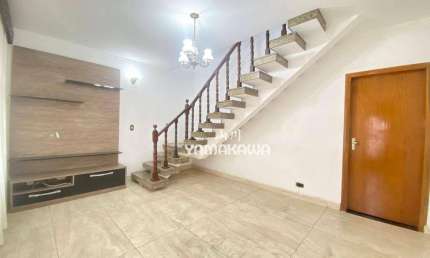 Sobrado com 3 dormitórios para alugar, 210 m² por R$ 5.500,00/mês - Jardim Anália Franco - São Paulo/SP