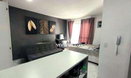 Apartamento com 1 dormitório para alugar, 28 m² - Vila Ré - São Paulo/SP