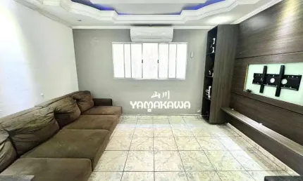 Sobrado com 5 dormitórios para alugar, 245 m² por R$ 5.470,92/mês - Cidade Patriarca - São Paulo/SP