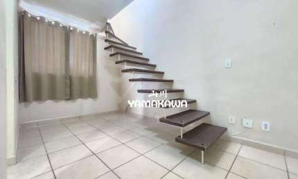 Apartamento Duplex com 2 dormitórios à venda, 92 m² por R$ 320.000,00 - Vila Curuçá - São Paulo/SP