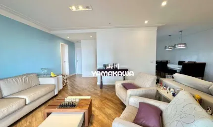 Apartamento com 4 dormitórios à venda, 230 m² por r$ 2.600.000,00 - jardim anália franco - são paulo/sp