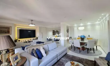 Apartamento com 4 dormitórios à venda, 156 m² por r$ 1.550.000,00 - tatuapé - são paulo/sp