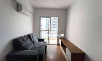 Apartamento com 1 dormitório para alugar, 50 m² por R$ 3.900,00/mês - Jardim Anália Franco - São Paulo/SP