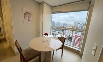 Apartamento com 1 dormitório para alugar, 40 m² por R$ 3.900,00/mês - Tatuapé - São Paulo/SP