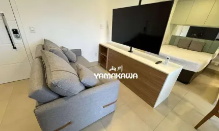 Apartamento com 1 dormitório para alugar, 40 m² por r$ 3.800,00/mês - tatuapé - são paulo/sp