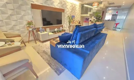 Sobrado com 3 dormitórios à venda, 110 m² por R$ 650.000,00 - Vila Ema - São Paulo/SP