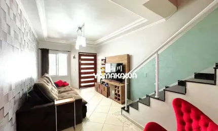 Sobrado com 3 dormitórios à venda, 120 m² por r$ 550.000,00 - ponte rasa - são paulo/sp