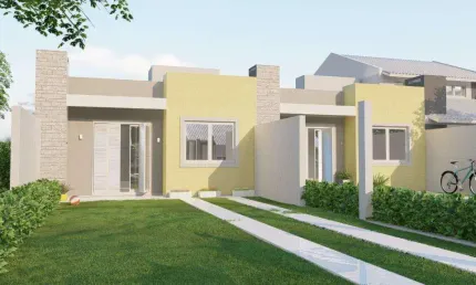 Casa 02 Dorm à venda no Bairro CAPÃO NOVO com 65 m² de área privativa - 2 vagas de garagem