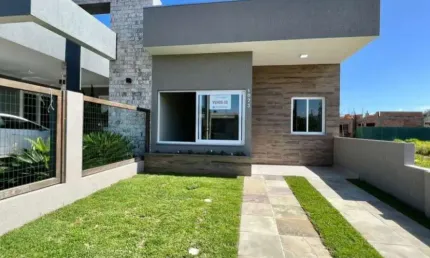 Casa 02 Dorm à venda no Bairro CAPÃO DA CANOA - 1 vaga de garagem