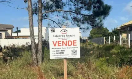 Terreno à venda na Avenida Paraguassu, 4115, Capão Novo, Capão da Canoa