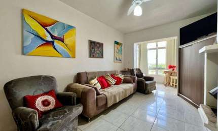 Apartamento 01 Dorm e meio à venda no Bairro CAPÃO NOVO com 55 m² de área privativa - 1 vaga de garagem