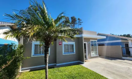 Casa 02 dorm à venda no bairro capão novo com 50 m² de área privativa - 3 vagas de garagem