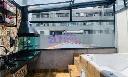 Maravilhoso sobrado de condomínio com 3 suites e terraço gourmet com jacuzzi à venda, 180 m² por R$