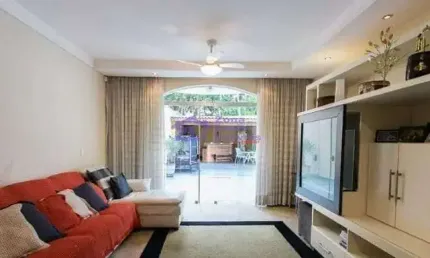 Excelente sobrado com 3 dorms, 1 suíte,  4 vagas, 350 m² - venda por r$ 2.140.000 ou aluguel por r$