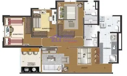Apartamento com 3 dormitórios à venda, 77 m² por r$ 797.120,00 - alto da mooca - são paulo/sp