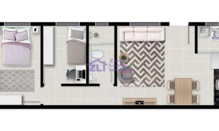 Apartamento à venda, 44 m² por R$ 240.000,00 - Chácara Belenzinho - São Paulo/SP